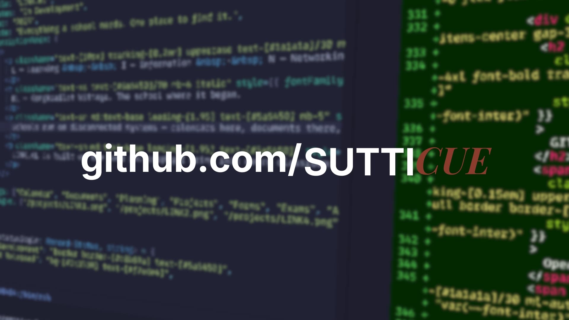 GitHub profile
